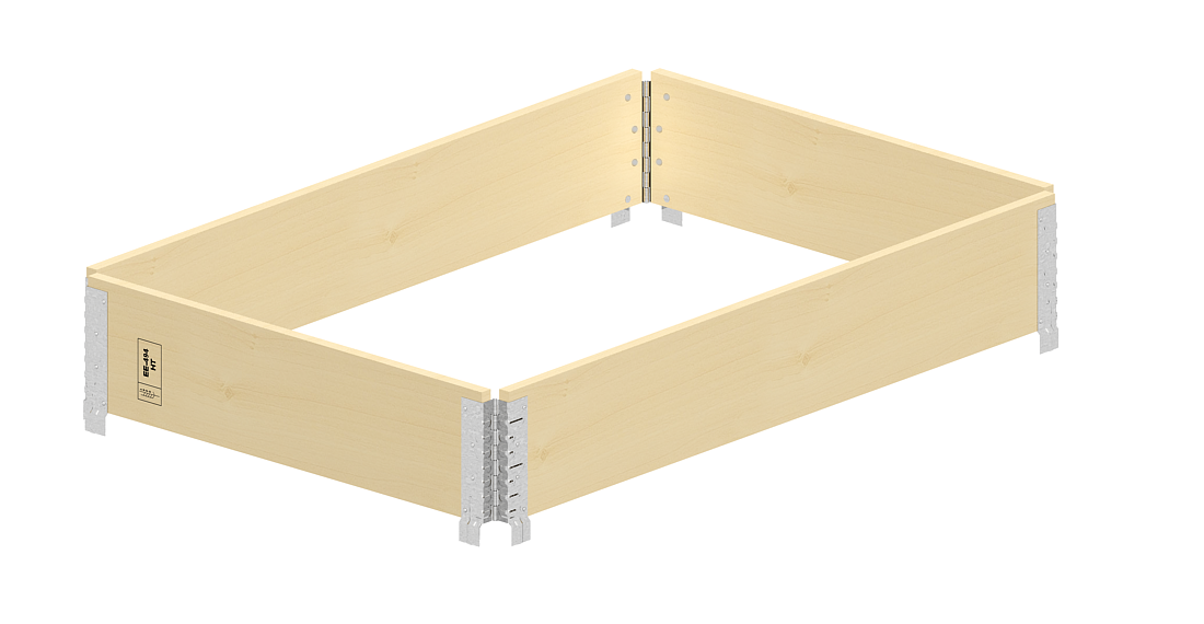 Dimensions of pallet collars